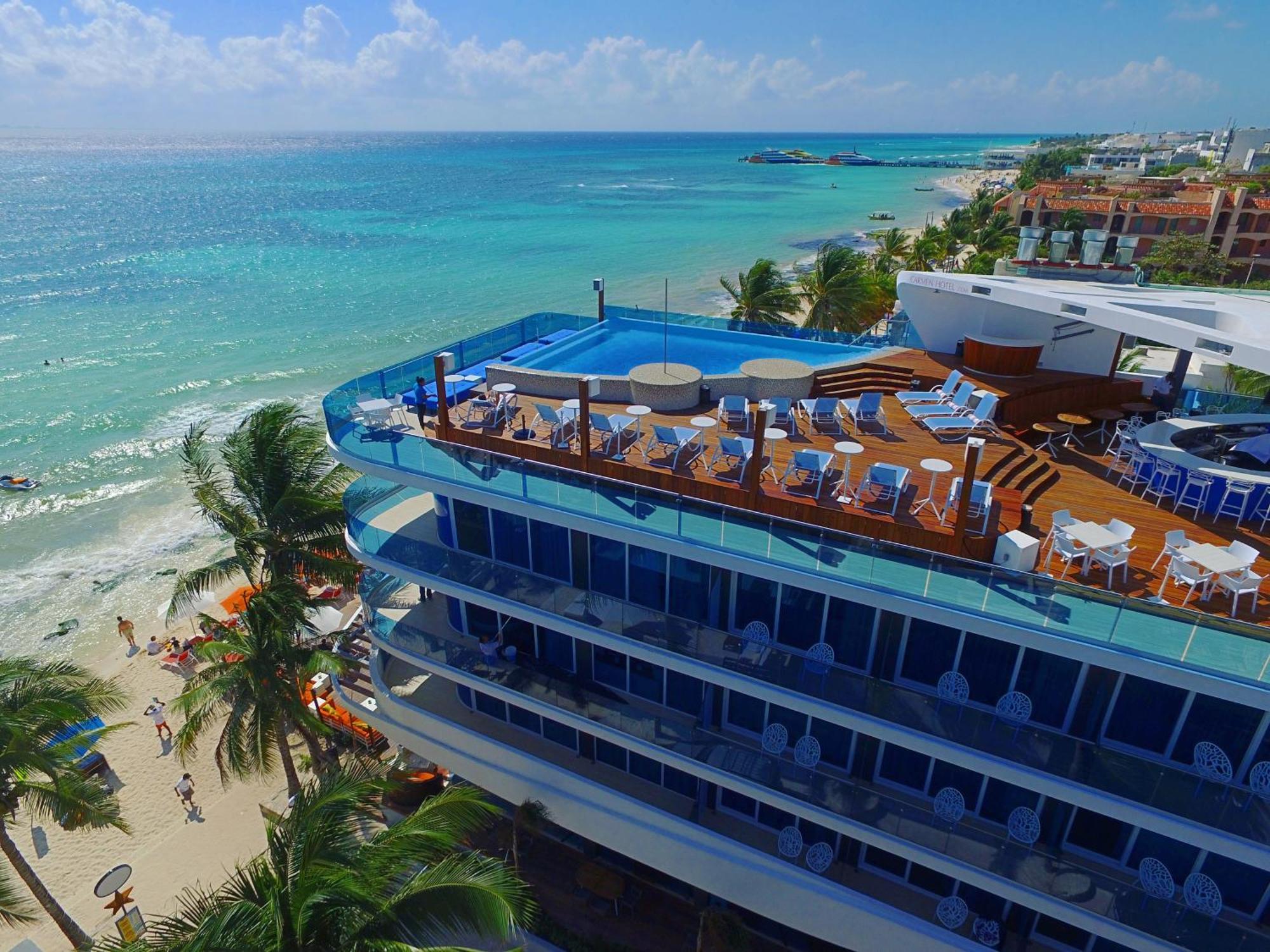 The Carmen Hotel - Ocean Front (Adults Only) Плая дел Кармен Екстериор снимка